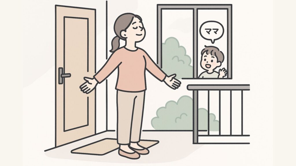 静かな場所で心をリセットする